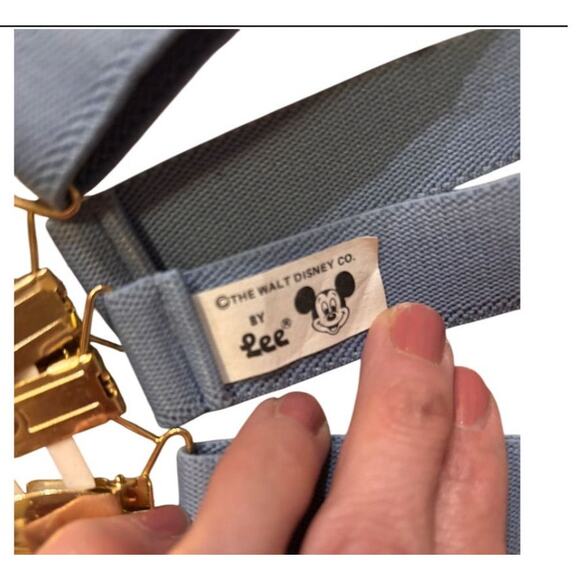 Vintage Disney Mickey & Friends Kids Suspender Strap Minnie Mouse Design - Picture 2 of 4